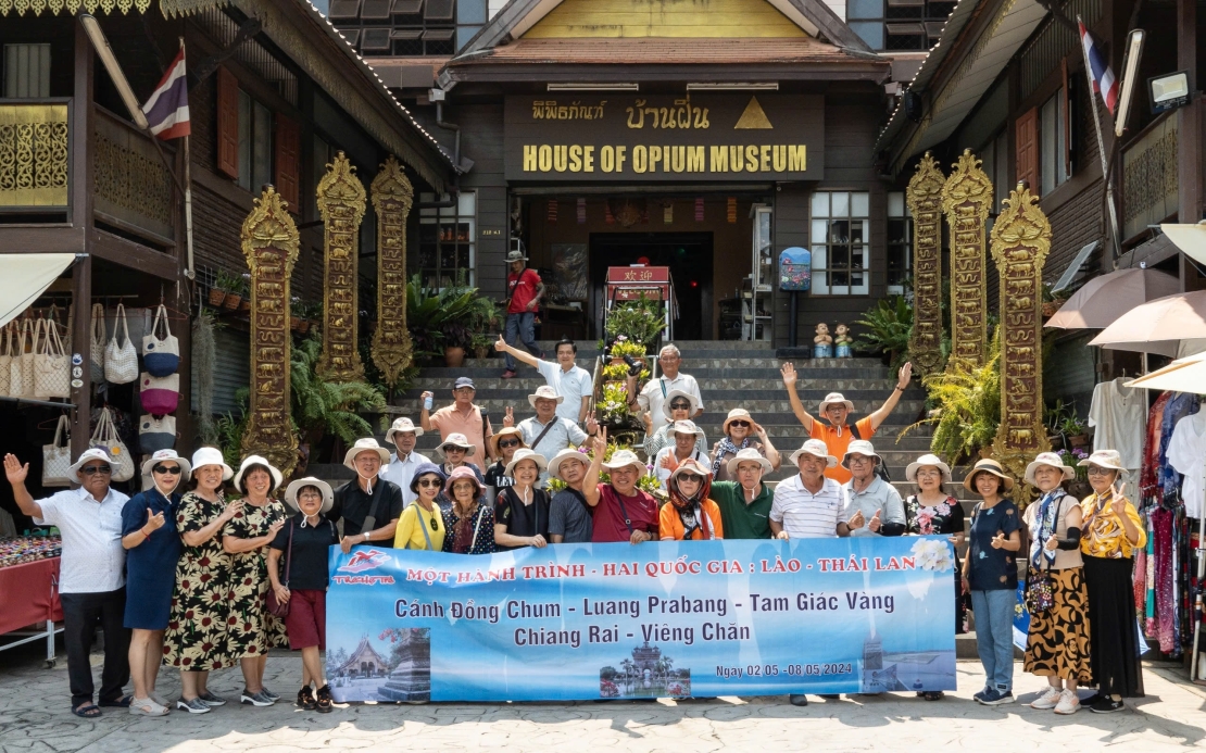 LÀO- PAKSAN - VIÊNG CHĂN-LUANG PRABANG- HOUIXAI-TAM GIÁC VÀNG- CHIANG RAI